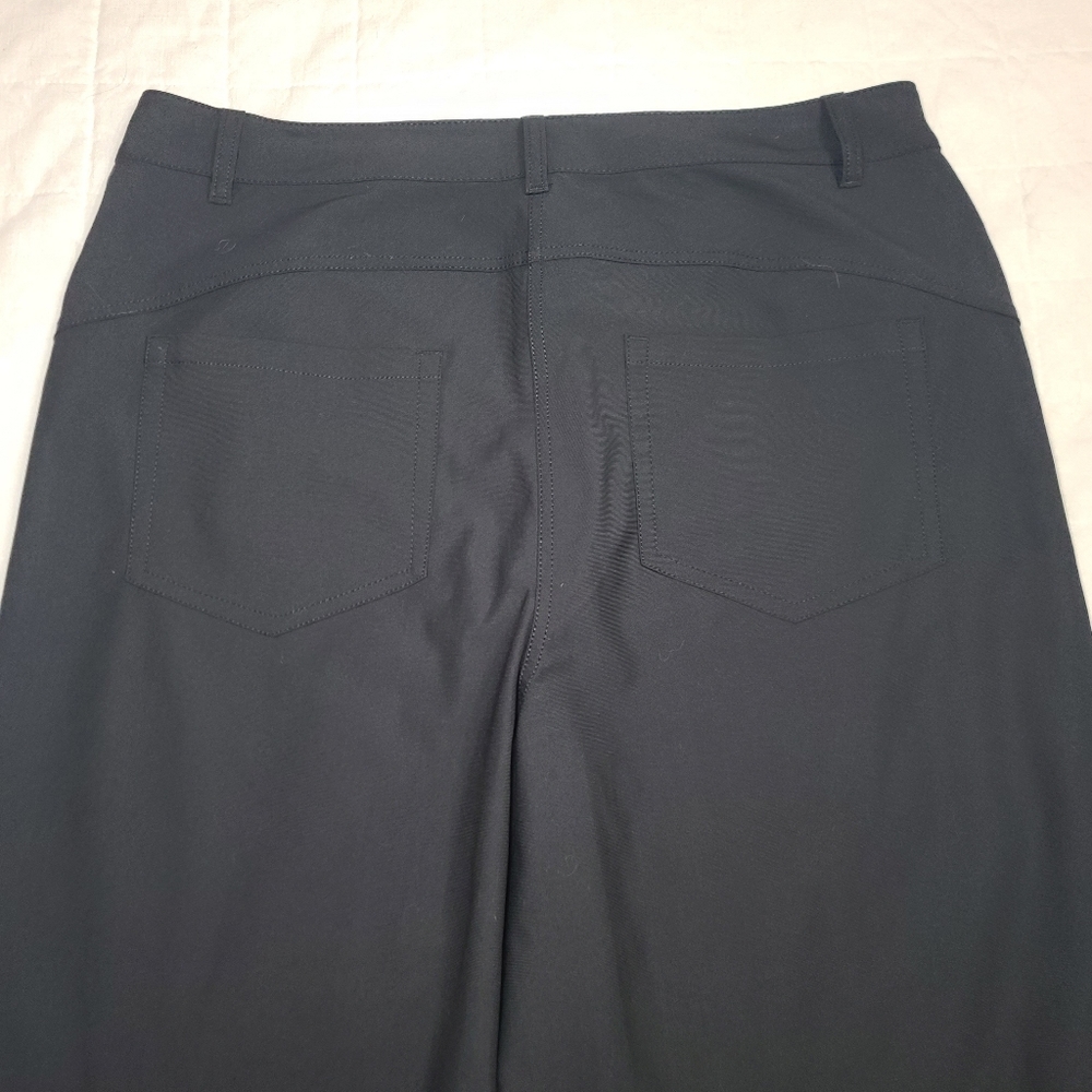 Lululemon City Sleek Wide Leg Pants Black 33 - Picture 6 of 16